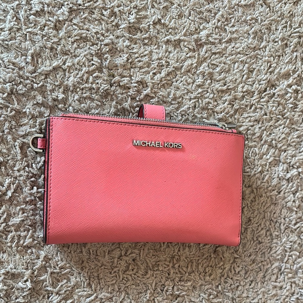 Michael Kors Coral Wallet